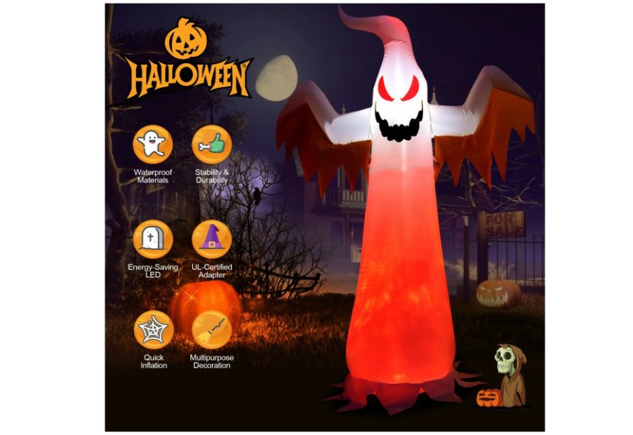 Outdoor Living GoPlus (Costway) | 8-Ft. Inflatable Halloween Ghost