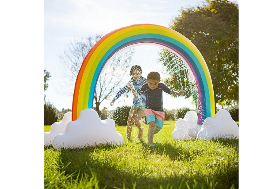 Toys & Games Children's Group LLC dba Hearthsong Wholesale | 5-Ft. Inflatable Rainbow Arch Sprinkler