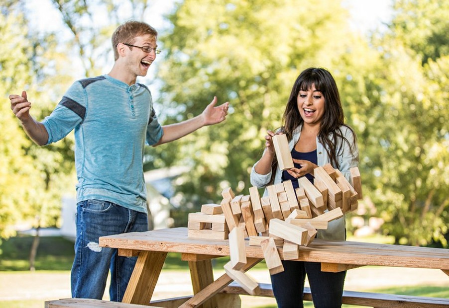 Man Cave Escalade Sports | Giant Stacking Tower Game