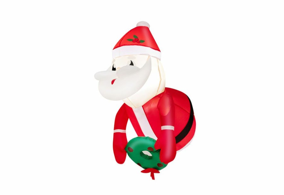 Home GoPlus (Costway) | 3-Ft. Inflatable Santa Claus With Suction Cups