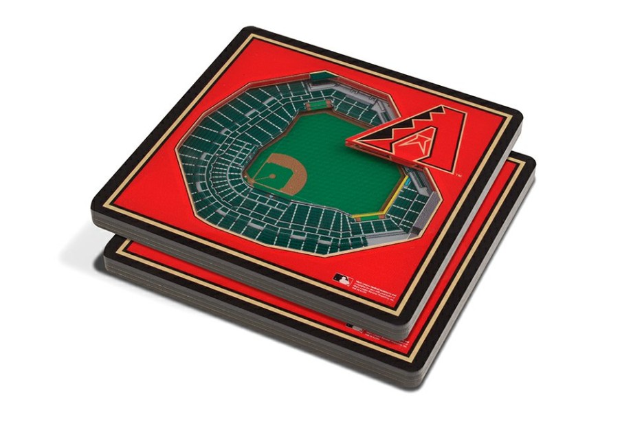 Sports Fanatics iDNA Series, LLC | Mlb 3D Stadium Coasters (Set Of 4)