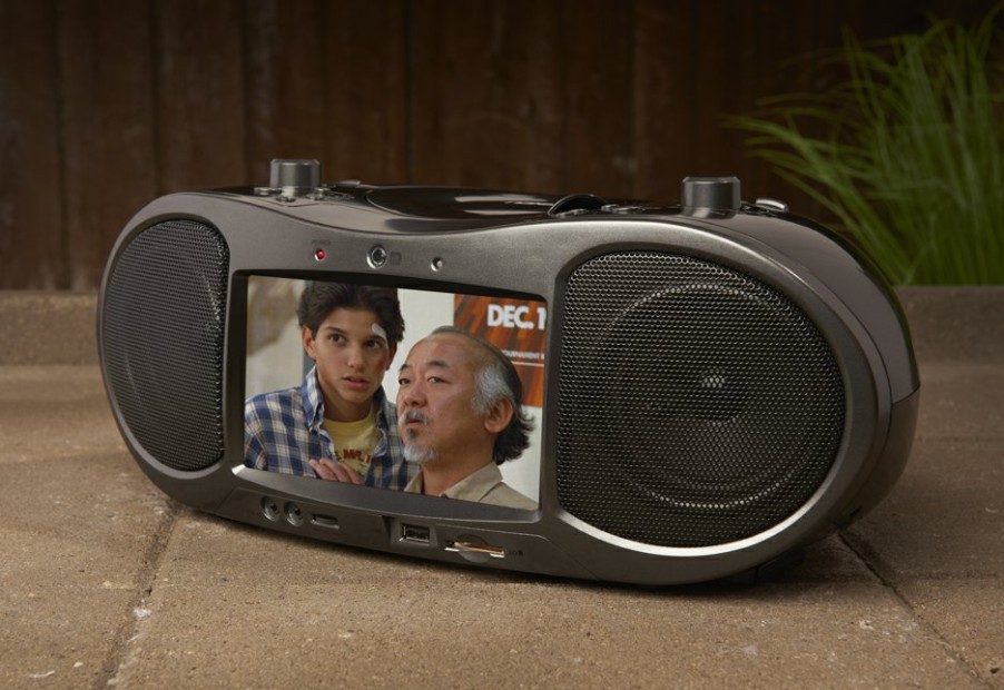 Man Cave Naxa Electronics | Cd And Dvd Boombox Radio With Bluetooth