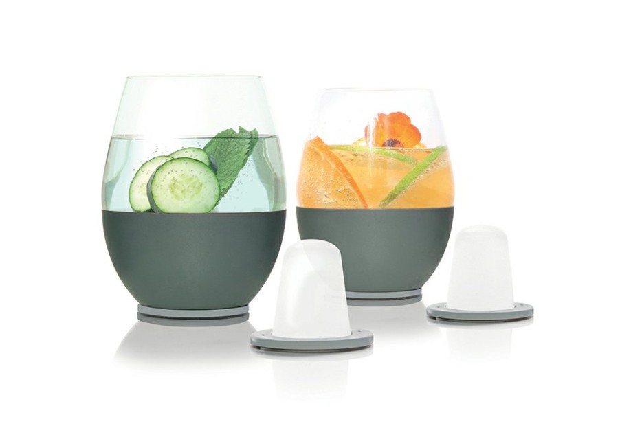 Kitchen & Entertaining Soiree Company/CME, Inc. | The First Self Chilling Glassware (Set Of 2)