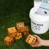 Toys & Games Get Movin Sports LLC | Giant Yard Dice