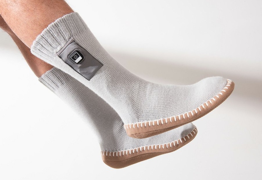 Heated Apparel Sharper Image | Heated Slipper Socks By Sharper Image