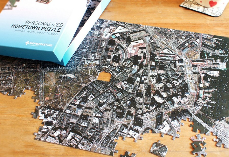 Personalized Gifts Map Marketing Ltd | Personalized Aerial Photo Puzzle