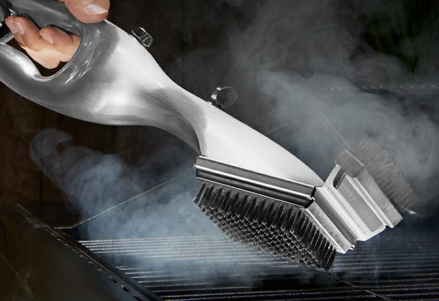 Kitchen & Entertaining Grill Daddy Brush Company Inc | Stainless Steel Steam Cleaning Grill Brush