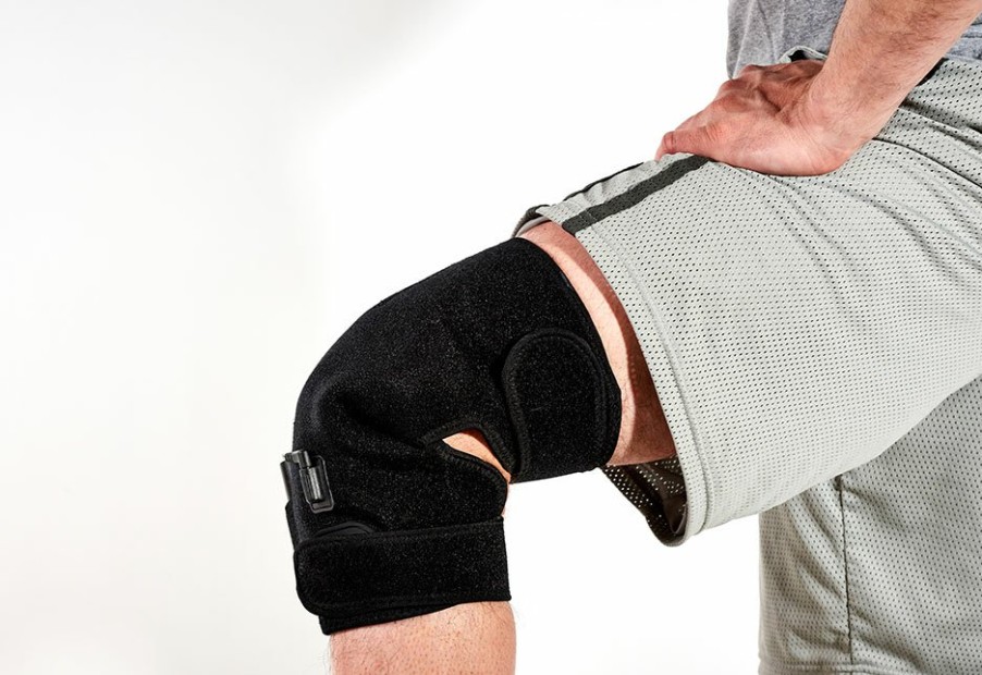 Personal Care Sharper Image | Cordless Knee Heat Therapy Wrap By Sharper Image