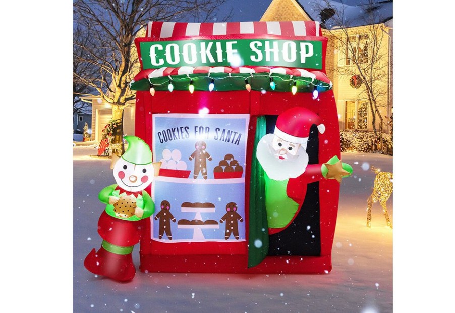 Outdoor Living GoPlus (Costway) | 6-Ft. Inflatable Cookie Shop