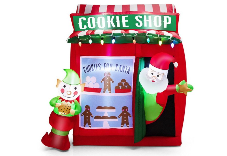 Outdoor Living GoPlus (Costway) | 6-Ft. Inflatable Cookie Shop