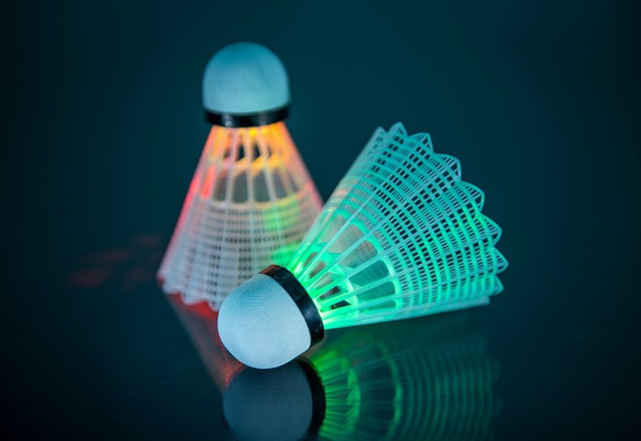 Corporate Gifts Sharper Image | Portable Badminton With Led Birdies By Sharper Image