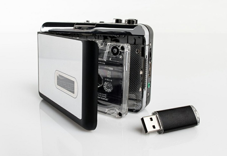 Gadgets Sharper Image | Cassette To Mp3 Converter By Sharper Image