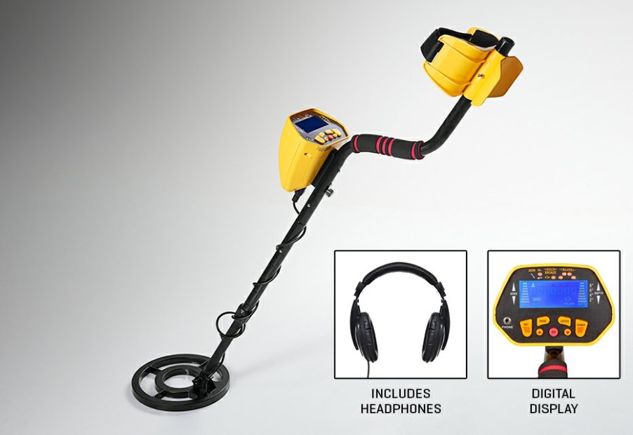 Gadgets Explore Scientific LLC | Pro Digital Metal Detector With Headphones