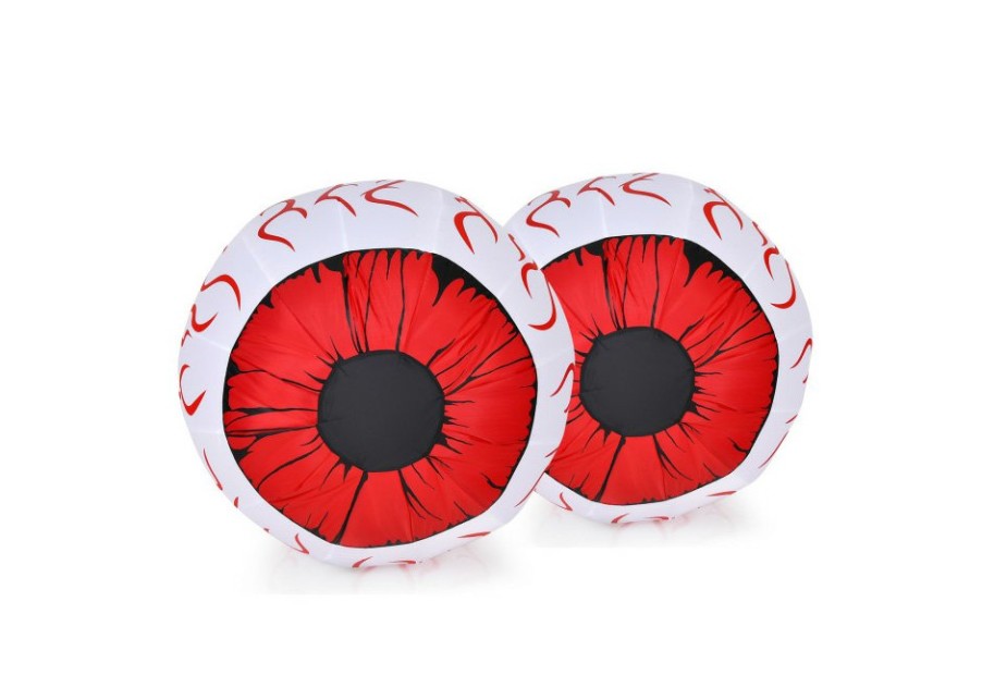 Outdoor Living GoPlus (Costway) | 3-Ft. Inflatable Halloween Eyeballs (Set Of 2)