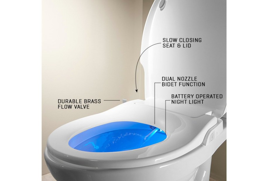 Personal Care Bio Bidet by Bemis | Easy To Install Bidet Seat