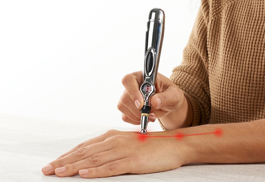 Personal Care Sharper Image | Acupressure Pain Relief Massage Pen By Sharper Image