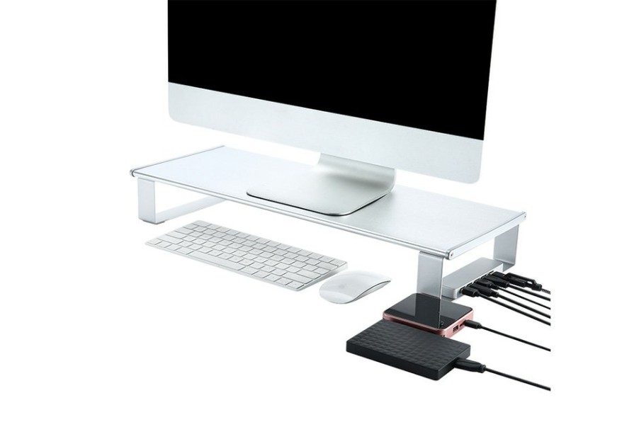 Corporate Gifts Action Products Worldwide | Monitor Stand With Usb Hub