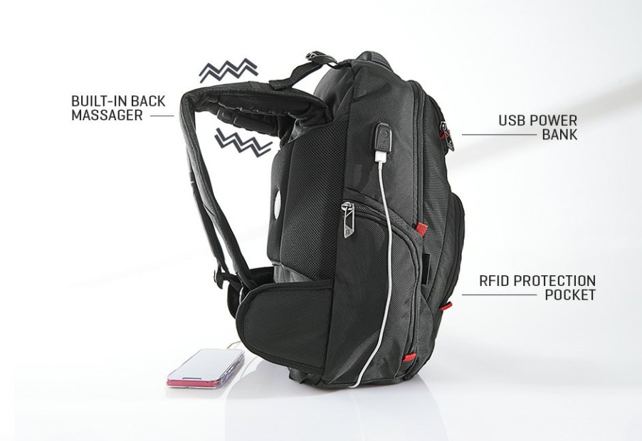 Travel & Auto VLC Distribution Co. | Massaging Backpack