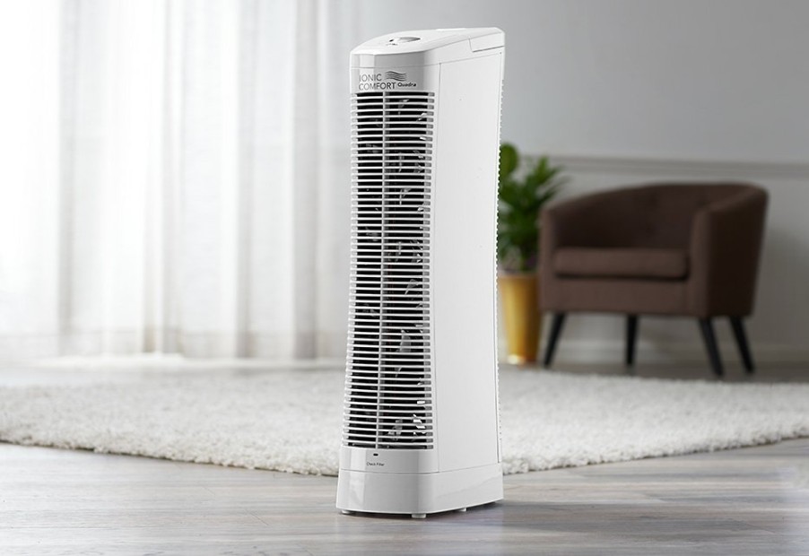 Corporate Gifts Sharper Image | Ionic Comfort Quadra® Air Purifier By Sharper Image