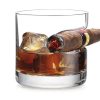 Man Cave Odash Inc. | Cigar Holding Whiskey Glass