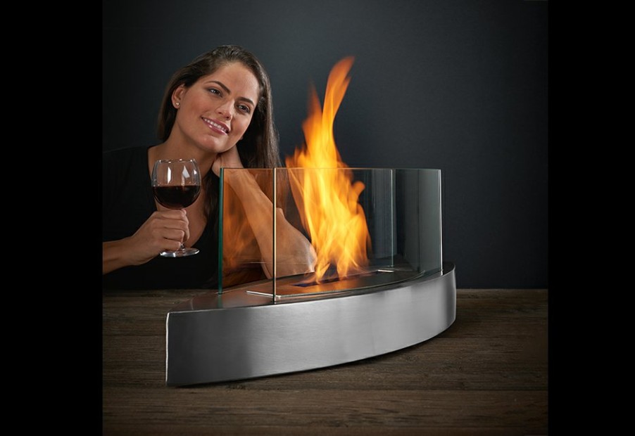 Corporate Gifts Sharper Image | Tabletop Fireplace By Sharper Image