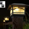 Outdoor Living Maxsa Innovations | Solar Powered Post Lights (Set Of 4)