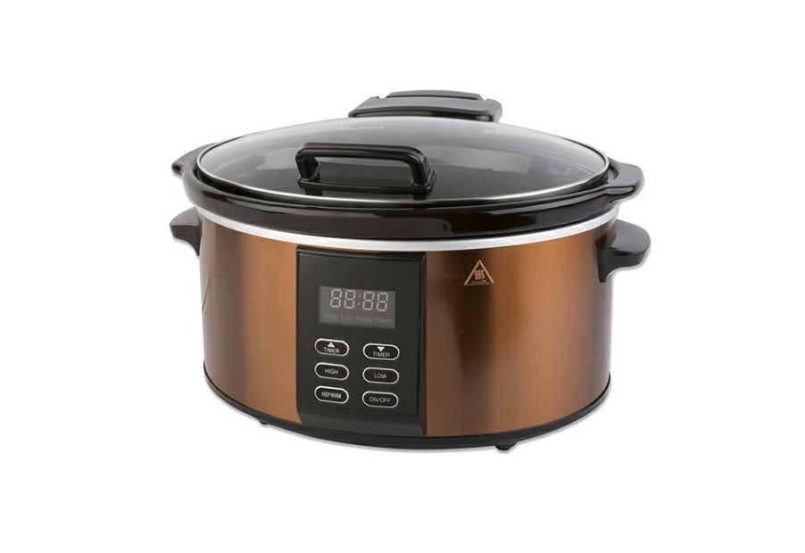 Kitchen & Entertaining Euro-Cuisine, Inc | 6-Quart Electric Slow Cooker