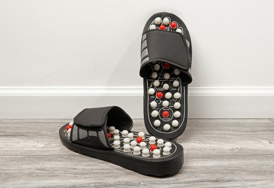 Personal Care Sharper Image | Acupressure Massage Sandals By Sharper Image