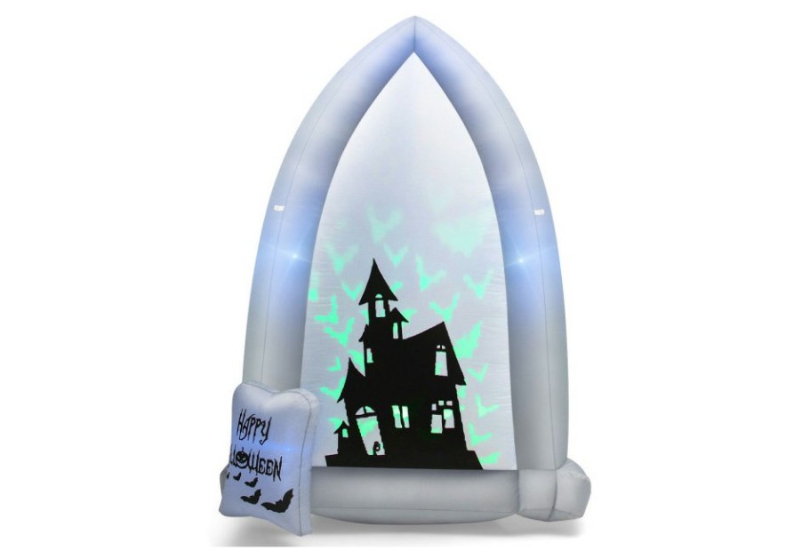 Outdoor Living GoPlus (Costway) | 7-Ft. Inflatable Halloween Tombstone