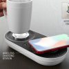 Man Cave Sharper Image | Heating/Cooling Beverage Base With Wireless Charging By Sharper Image