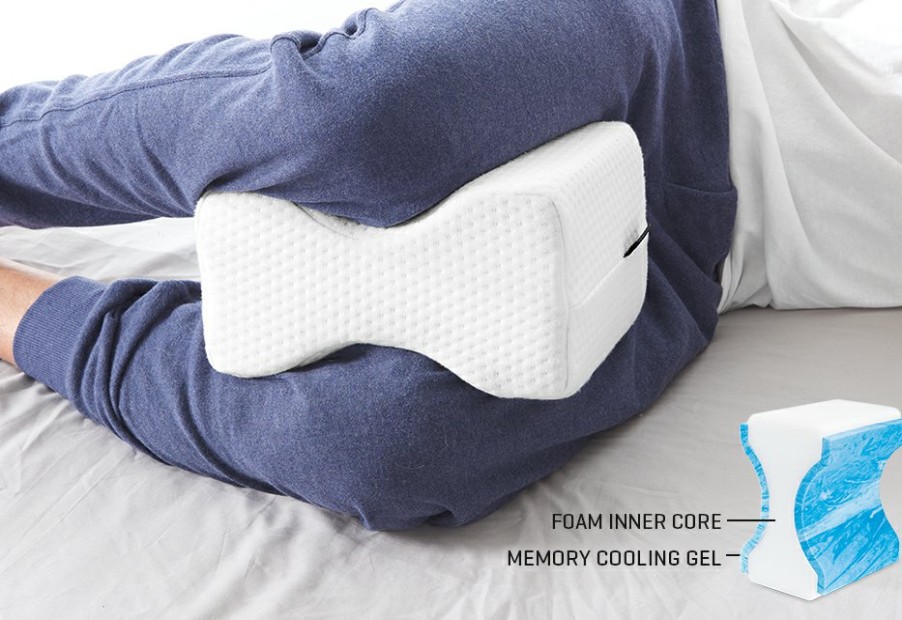 Personal Care Sharper Image | Cooling Foam Leg Pillow By Sharper Image