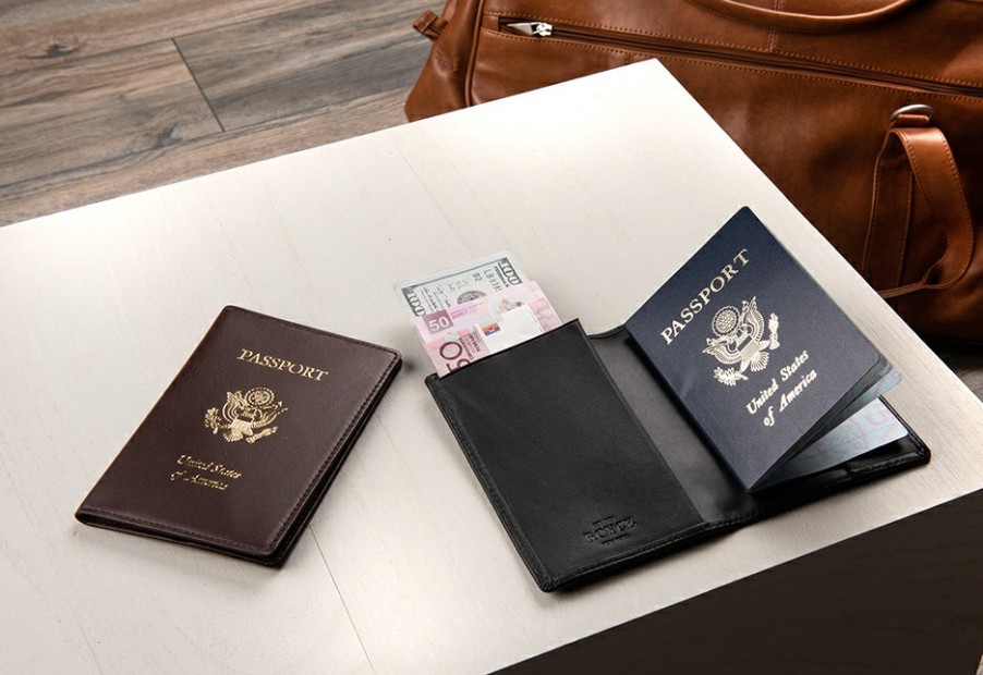 Personalized Gifts Emporium Leather Co. dba Royce Leather | Leather Rfid Passport Holder