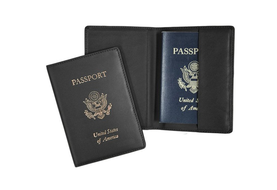 Personalized Gifts Emporium Leather Co. dba Royce Leather | Leather Rfid Passport Holder