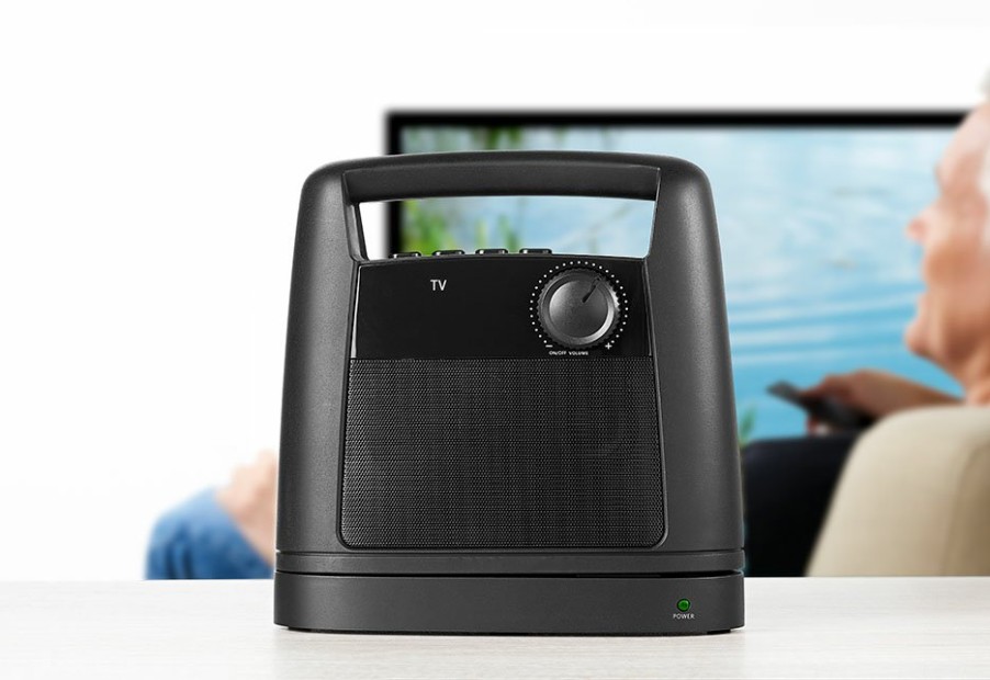 Man Cave Sharper Image | Wireless Tv Speaker By Sharper Image