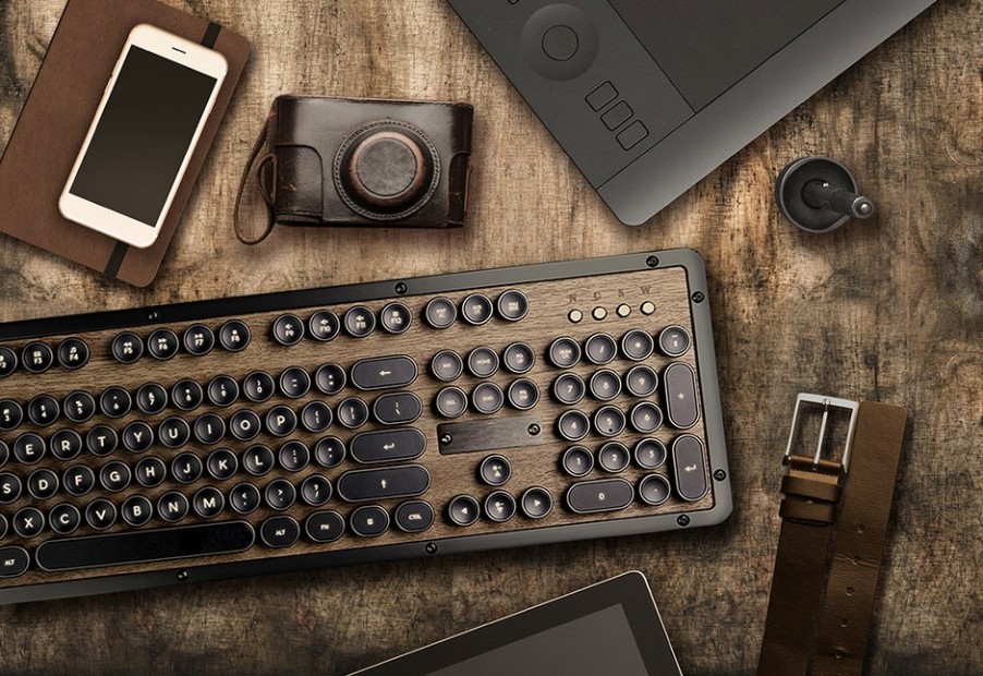 Gadgets Azio Corporation | Retro Bluetooth Wireless Keyboard