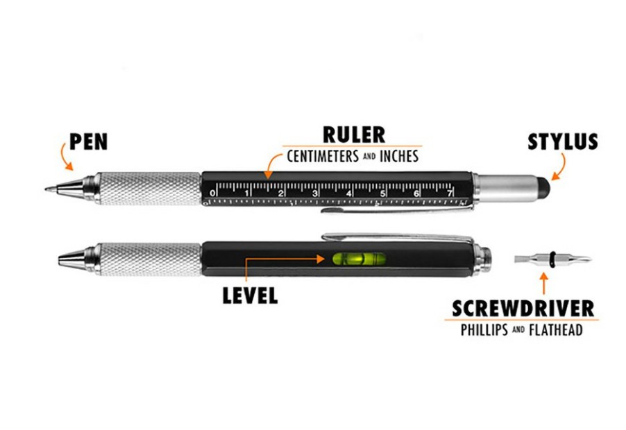 Man Cave Jac Zagoory Designs | Multitool Ballpoint Pen