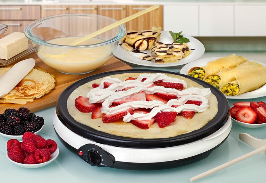 Kitchen & Entertaining Euro-Cuisine, Inc | Electric Crepe Maker