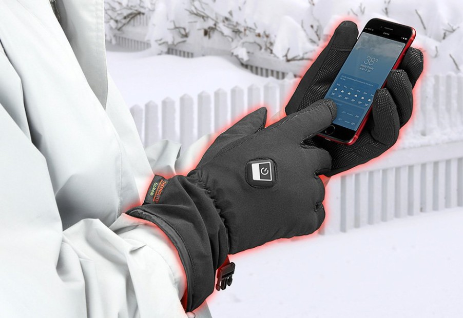 Heated Apparel Sharper Image | Battery Heated Gloves By Sharper Image