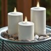 Outdoor Living Xodus Innovations | Weatherproof Led Candles (Set Of 3)