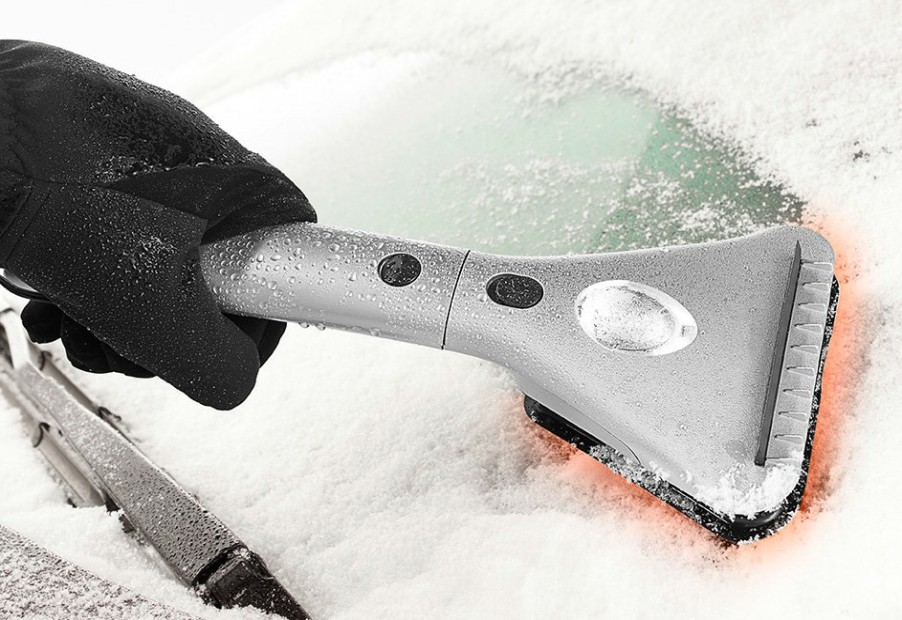 Gadgets Sharper Image | Heated Ice Scraper By Sharper Image