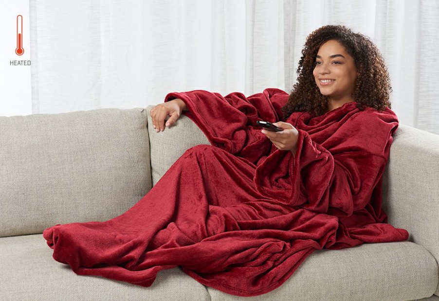 Heated Apparel Sharper Image | Heated Wearable Blanket By Sharper Image