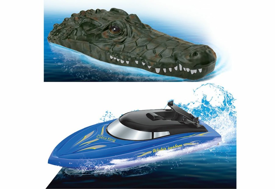 Gadgets Jupiter Creations Inc | 2-In-1 Rc Croc Boat