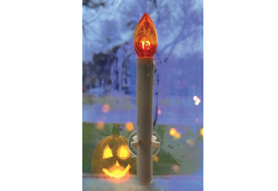 Home GHH Inc. dba Celestial Lights | Led Halloween Window Candles With Suction Cups (Set Of 4)